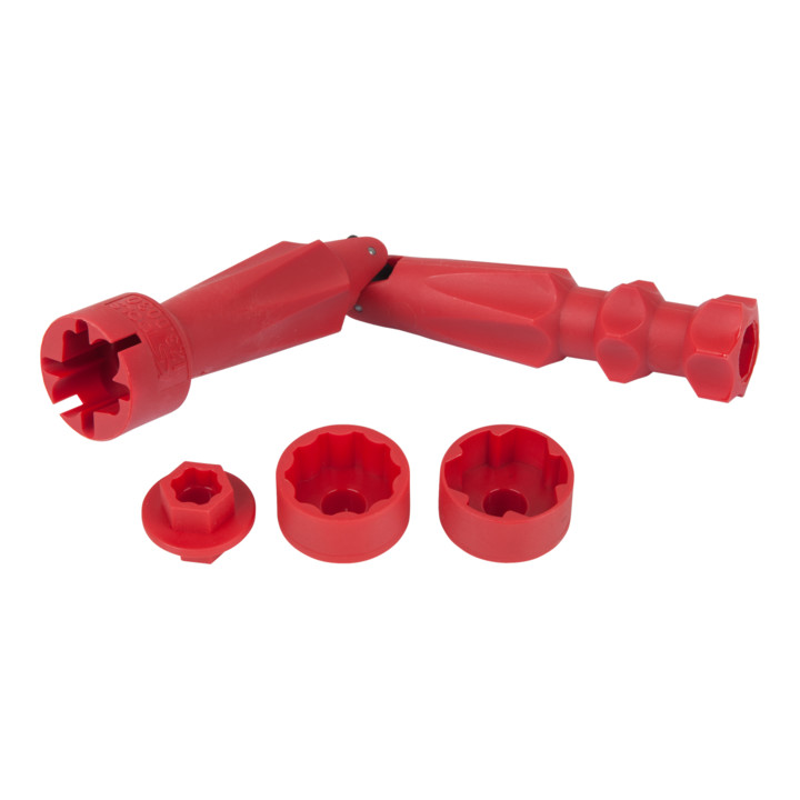 Jeu de clé de montage de siège de toilettes, 4 pcs