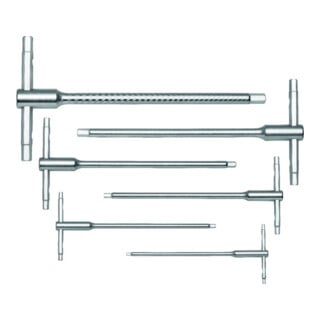 Jeu de clés 6 pans à triple empreinte PB Swiss Tools, 5 pièces