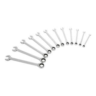 Jeu de clés à cliquet Kraftwerk 8-19 mm 12 pièces