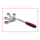 Jeu de clés à cliquet KS Tools, 13 pcs.