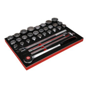 Jeu de clés à douille 3/4" dans insert en mousse, 32 pcs KS Tools-3