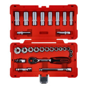 Jeu de clés à douille 3/8" CHROMEplus KS Tools, 27 pcs.-2