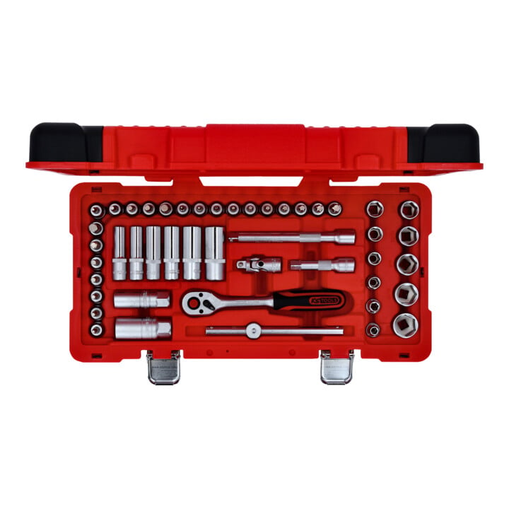 Jeu de clés à douille 3/8" KS Tools, 46 pcs.