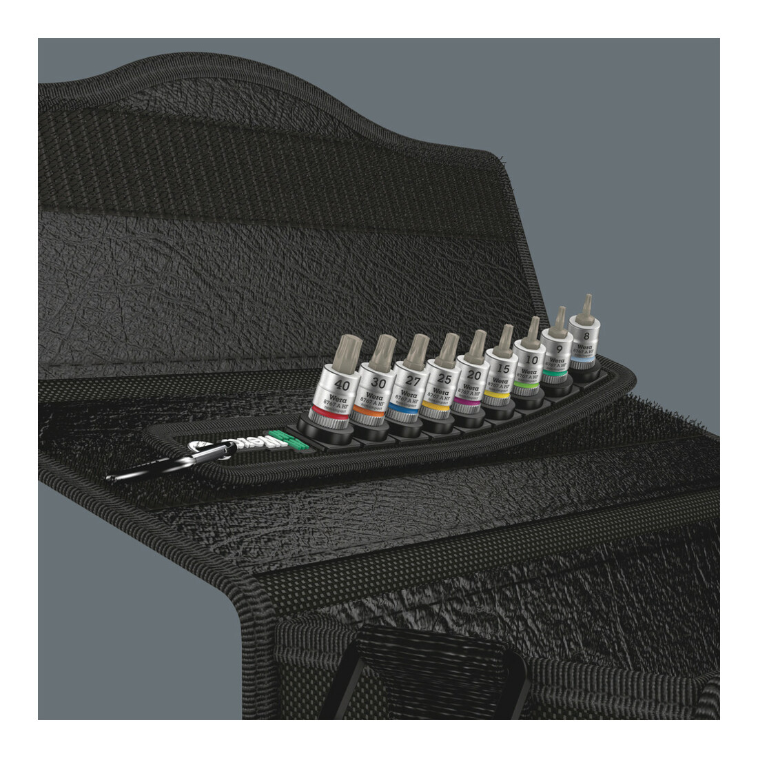 Jeu de clés à douille Belt 3 1/4 po. 9pcs. TX8-TX 40 avec fonction de maintien p