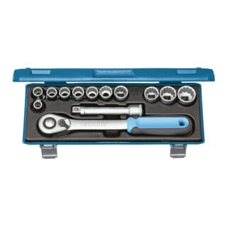 Jeu de clés à douille Gedore 1/2'' 13 pcs UD 10-24 mm