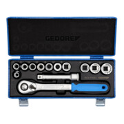 Jeu de clés à douille Gedore 1/2'' 13 pcs UD 10-24 mm-2