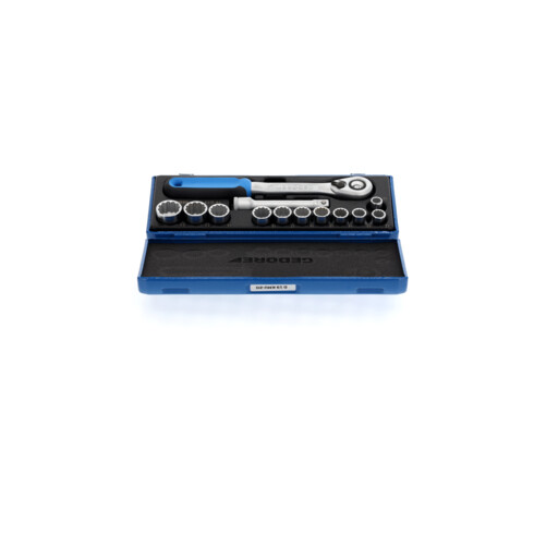 Jeu de clés à douille Gedore 1/2'' 13 pcs UD 10-24 mm