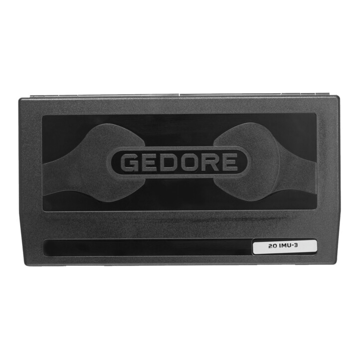 Jeu de clés à douille Gedore 1/4'' 32 pièces hexagonales IN-IS-PH-PZ