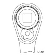 Jeu de clés à douille Gedore 1/4'' 36 pcs-5