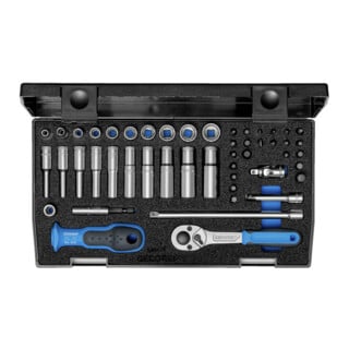 Jeu de clés à douille Gedore 1/4" 49 pièces, UD-IN-IS-PH-PZ-TX-XZN