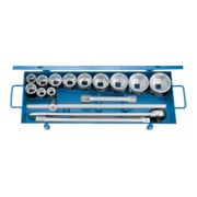Jeu de clés à douille Gedore 3/4'' 16 pièces, hexagone 22-60 mm (32 FMU-2)-1