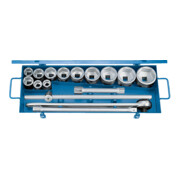 Jeu de clés à douille Gedore 3/4'' 16 pièces, hexagone 22-60 mm (32FMZ)-1