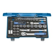 Jeu de clés à douille Gedore 3/8 + 1/4'', 50 pcs-1