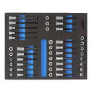 Jeu de clés à douille Gedore 3/8'' dans le module Check-Tool, 52 pcs-1