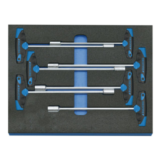 Jeu de clés à douille Gedore dans le module Check-Tool, 7 pcs