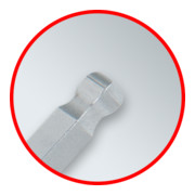 Jeu de clés à douille hexagonales à double extrémité sphérique KS Tools, extrêmement longues, 9 pièces.-5
