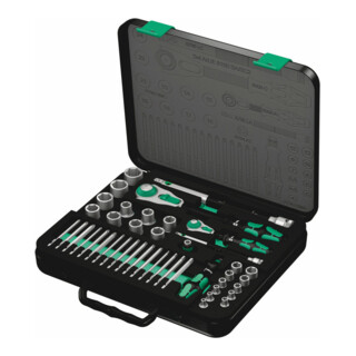 Jeu de clés à douille Wera 8100 SA/SC 2 cyclope 43 pcs