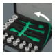 Jeu de clés à douille Wera Zyklop Speed 37 pcs 10-32mm