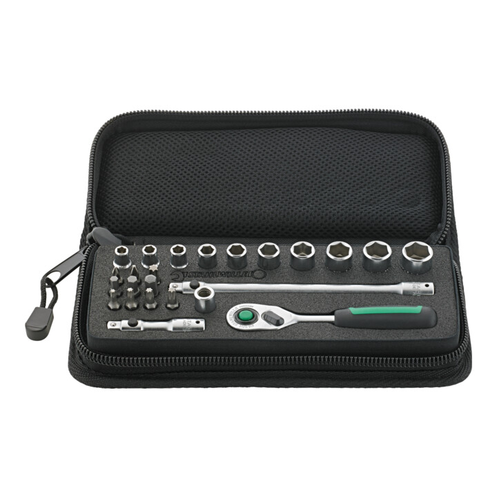 Jeu de clés à douilles 1/4" Stahlwille, 24 pces dans Softcase 40/20/4QR SCI