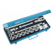 Jeu de clés à douilles 1002 ∙ Carré creux 20 mm (3/4 pouce) ∙ Nombre d'outils : 18 HAZET