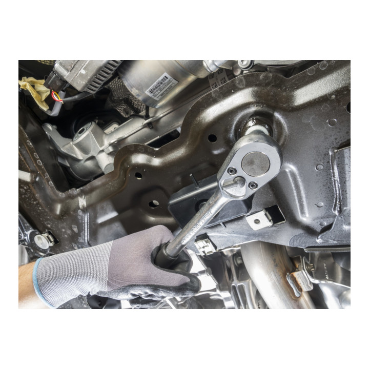 Jeu de clés à douilles 900 ∙ Carré creux 12,5 mm (1/2 pouce) ∙ Profil Traction à 6 pans extérieurs ∙ Nombre d'outils : 25 HAZET
