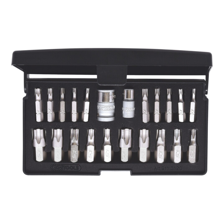 Jeu de clés à douilles KS Tools TX PLUS 22 pcs.