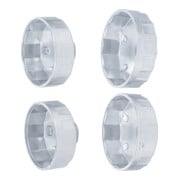 Jeu de clés à filtres cloches Ø 65 - 75 mm 4 pièces BGS