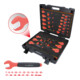 Jeu de clés à fourche avec gaine isolante KS Tools, 18 pcs