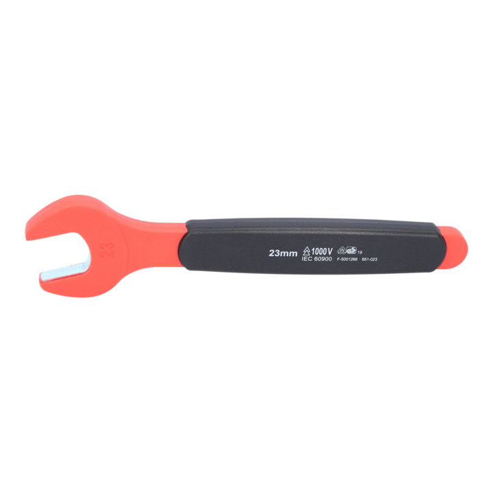 Jeu de clés à fourche avec gaine isolante KS Tools, 18 pcs