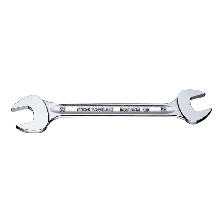 Jeu de clés à fourche double Stahlwille MOTOR 10/5 dans trousse enroulable