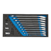 Jeu de clés à fourche Gedore avec cliquet à anneau commutable pour contrôler le module d'outils-1