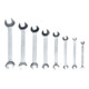 Jeu de clés à fourche KS Tools 8 pcs., 6x7-20x22mm
