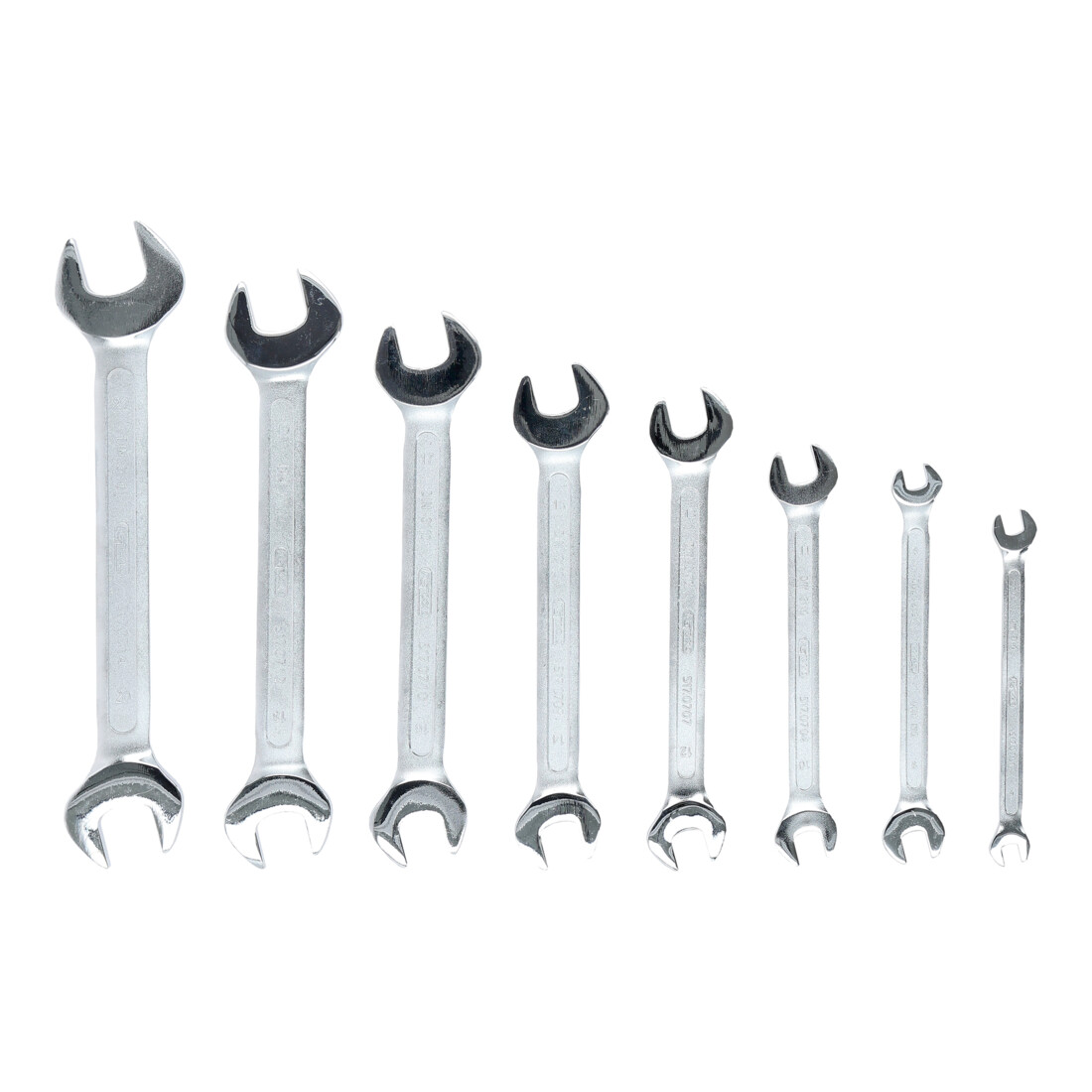 Jeu de clés à fourche KS Tools 8 pcs., 6x7-20x22mm