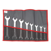 Jeu de clés à fourches en pouce, Facom en trousse, 6 pcs.