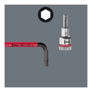Jeu de clés à molette Wera 3950/9 Hex-Plus Multicolore Imperial Stainless 1, 9 pièces, pouces, acier inoxydable-2