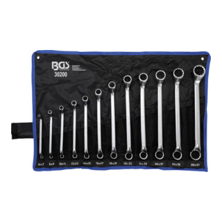Jeu de clés à œil doubles coudées 6 - 32 mm 12 pièces BGS