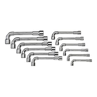 Jeu de clés à tube double Gedore 12 pcs 8-19 mm