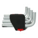 Jeu de clés Allen KS Tools, dans un support à charnière, 14 pcs. 1/16"-3/4" hexagone