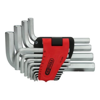 Jeu de clés Allen KS Tools, dans un support à charnière, 14 pièces de 1,5 à 19 mm