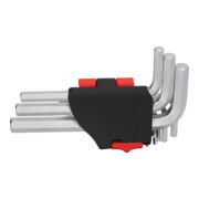 Jeu de clés Allen KS Tools, dans un support à charnière, 9 pces 1/16"-3/8", avec douille hexagonale-4