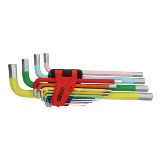 Jeu de clés Allen KS Tools, extra longues, 14 pcs.