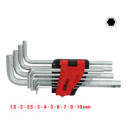 Jeu de clés Allen KS Tools, longues, 10 pièces.-2