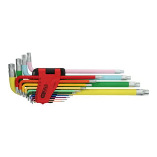 Jeu de clés Allen TX de KS Tools, extra longues, 14 pcs.