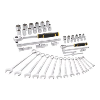 Jeu de clés combinées Stanley, 49 pièces