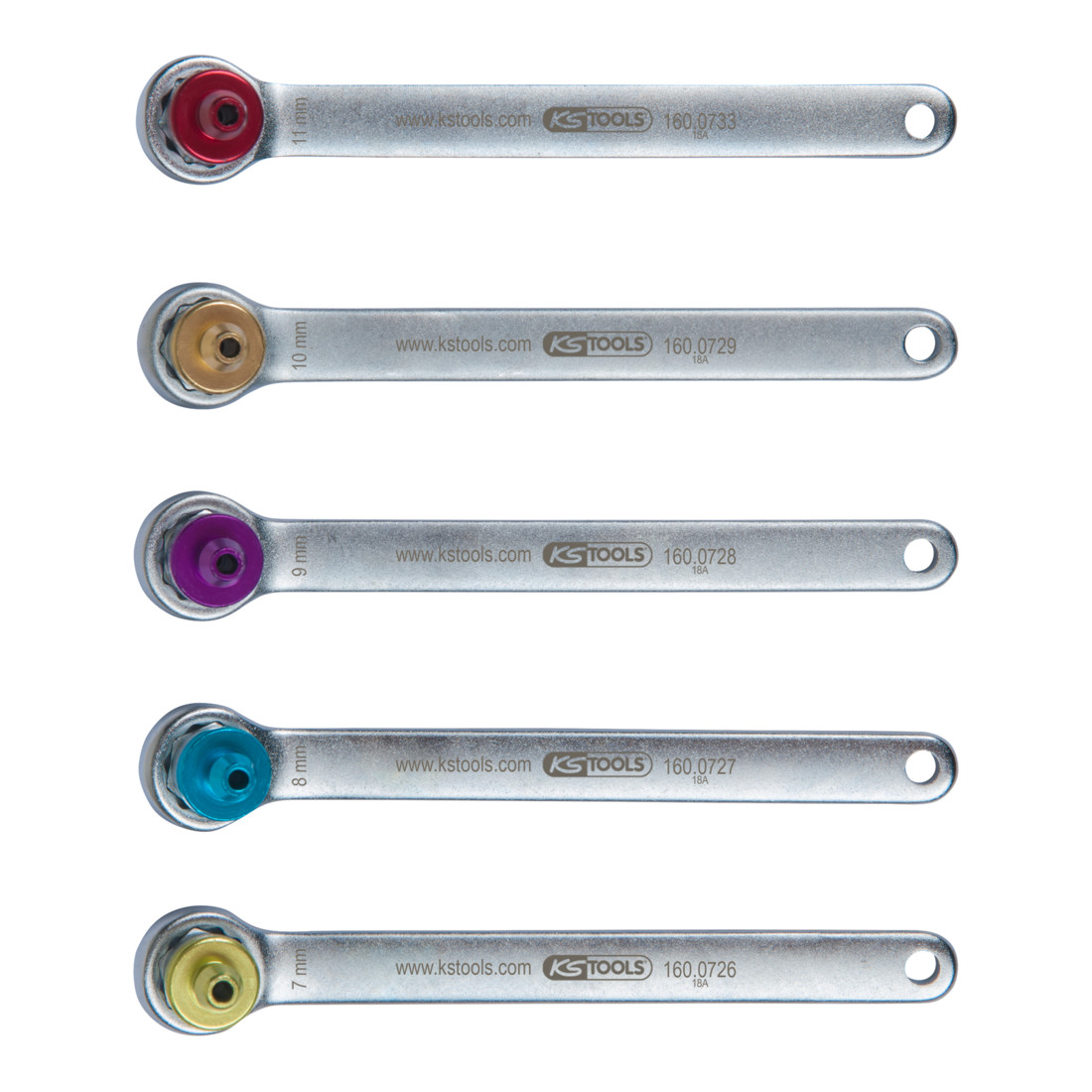 Jeu de clés de purge de frein, 6 pcs