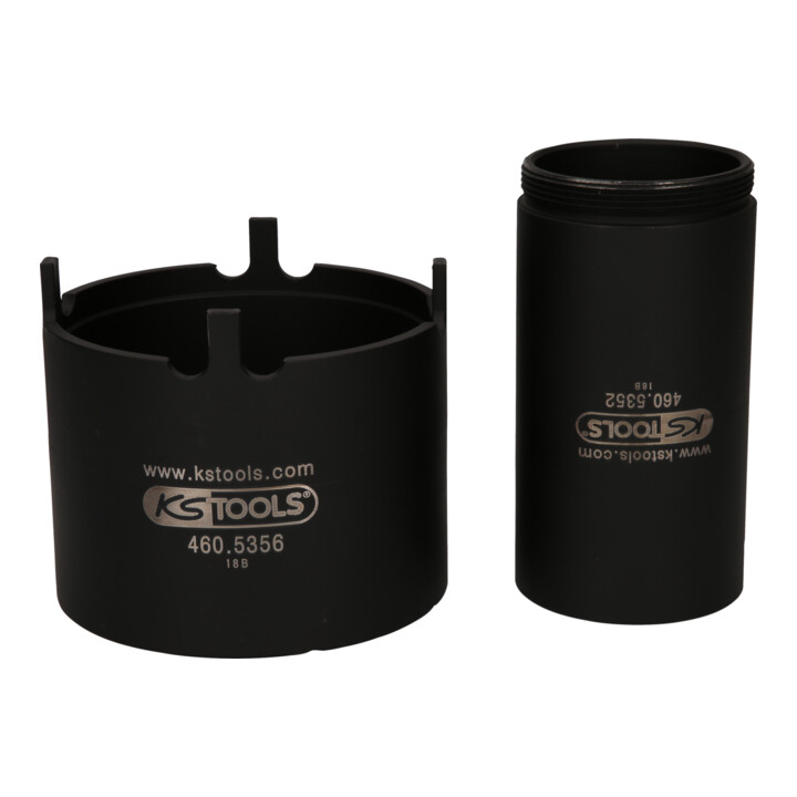 Jeu de clés d'écrous à encoches pour MAN, Ø 92 mm, 2 pcs KS Tools