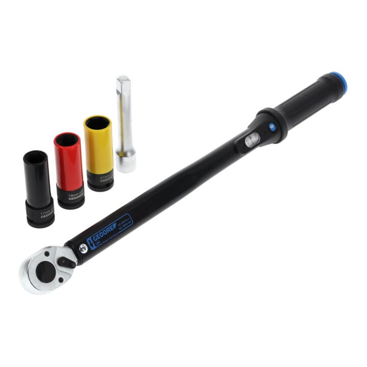 Jeu de clés dynamométriques Gedore, 1/2 pouce, TORCOFLEX UK, 5 pièces