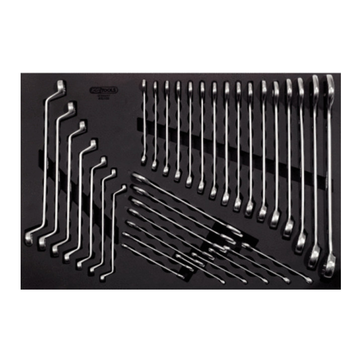Jeu de clés KS Tools Ultimateplus, 35 pièces avec insert système 1/1