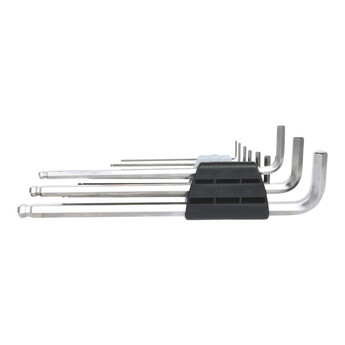 Jeu de clés mâles coudées pour vis 6 pans, EDELSTAHL XL, 9 pcs.
