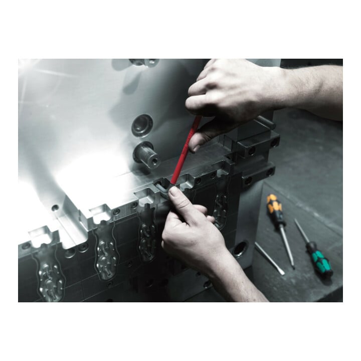 Jeu de clés mâles coudées Wera 6 pans, surface BlackLaser